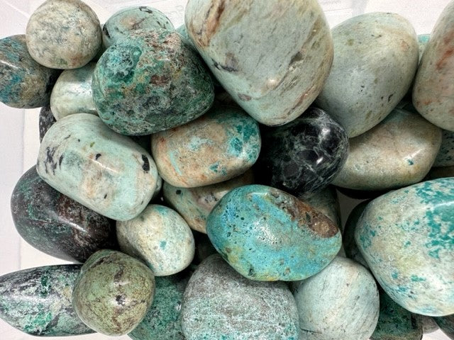 Tumbled Chrysacolla